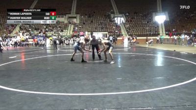 7A 144 lbs Cons. Round 2 - Hunter Walker, Mary G Montgomery vs Roman Laposta, Fairhope