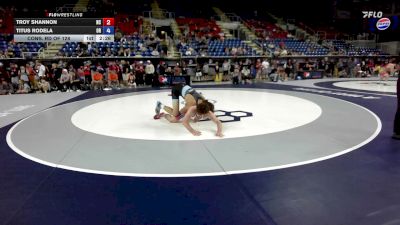 157 lbs Cons. Rd Of 128 - Troy Shannon, NC vs Titus Rodela, OR