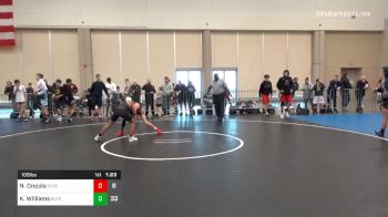 106 lbs Prelims - Nick Orejola, Edge MS vs Kaedyn Williams, Beast Of The East MS