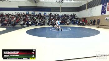 182 lbs 5th Place Match - Quinlan Wilson, Cascade (Leavenworth) vs Spencer Conner, Deer Park