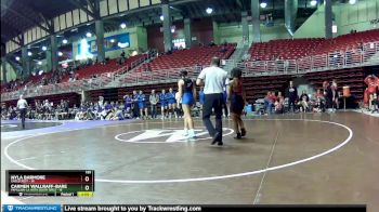 125 lbs Round 4 (8 Team) - Nyla Barmore, Eaglecrest vs Carmen Wallraff-Bare, Papillion-La Vista South Girls