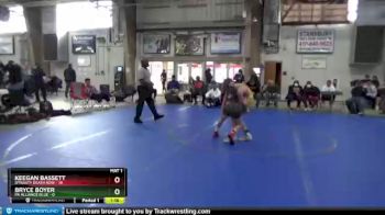 84 lbs Round 2 (4 Team) - Keegan Bassett, Dynasty Death Row vs Bryce Boyer, PA Alliance Blue