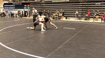 184 lbs Round Of 16 - Hadyn Danals, Gardner-Webb vs David Barrett, Army