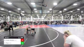 70 lbs Rr Rnd 1 - Raiden Crook Hutsler, White River Jr. WC vs Zeke Pina, Sunnyside WC