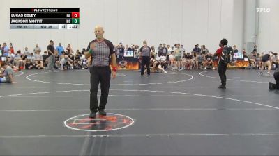 175 lbs Round 4 (6 Team) - Lucas Coley, Refinery Wrestling vs Jackson Moffit, Missouri Outlaws