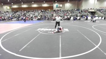 83 lbs Rr Rnd 2 - Karver Peasley, Omak Wrecking Crew vs Jake Jones, All In Wr Ac