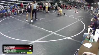 175 lbs Round 3 (6 Team) - Kyler Roeber, Nebraska Maize vs Russell Norris, Wyoming Twisters
