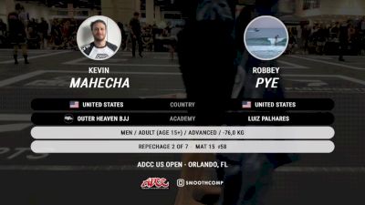 Kevin Mahecha vs Robbey Pye 2024 ADCC Orlando Open at the USA Fit Games