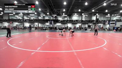 184 lbs Rr Rnd 1 - Sam Gautreau, Lock Haven vs Will Ebert, Binghamton