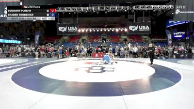 138 lbs Cons. Sub-rd Of 32 - Benjamin Ploehn, UT vs Braden Broderick, MI