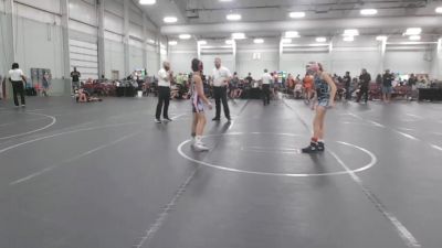 80 lbs Round 2 - Allison Krantz, Slick Chicks vs Sydney Breton, CT Whale