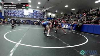 140 lbs Rr Rnd 1 - Andrew Alvarez, Alvarez vs Wyatt Wilkinson, Skiatook Youth Wrestling