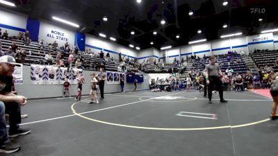 67 lbs Rr Rnd 4 - Lincoln Brawner, Woodward Youth Wrestling vs Cooper Coble, Cowboy Wrestling Club