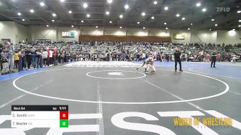 67 lbs Quarterfinal - Collin Smith, The Hunt Wrestling Club vs Tanner Baxter, Institute Of Combat