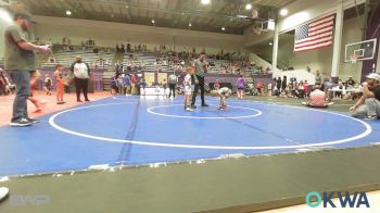 46 lbs Rr Rnd 4 - Rodrick Waitkus, Team Tulsa Wrestling Club vs Rowdy Tyler, Berryhill Wrestling Club