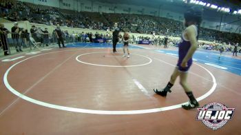 46 lbs Quarterfinal - Jett Rodriguez, Borger Youth Wrestling vs Ivan Torres, Chickasha Youth Wrestling