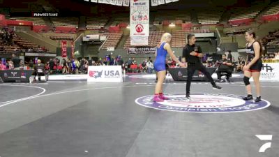 Cons. Round 3 - Erika Rodriguez, Swamp Monsters Wrestling Club vs Arielle Zeidler, Petaluma Wrestling Club