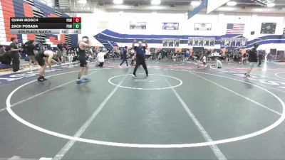 175 lbs 5th Place Match - Quinn Mosch, Poway vs Zach Posada, Poway