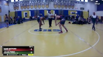 190 Blue Cons. Semi - Kane Watford, Wakulla Hs vs Julian Perez, Wellington Community Hs