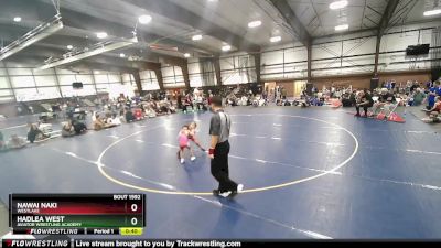 45 lbs 1st Place Match - Nawai Naki, Westlake vs Hadlea West, Aviator Wrestling Academy
