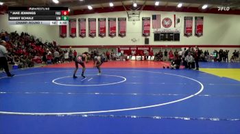 141 lbs Champ. Round 1 - Kenny Schulz, Lemoore College vs Jake Jennings, Fresno City College