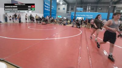 70 lbs Round Of 16 - Jason Blymire, York vs Dawson Wiser, Carlisle