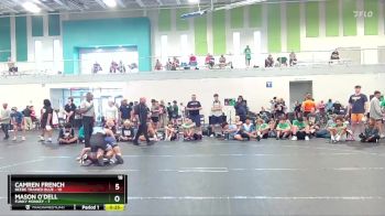 132 lbs Round 3 (4 Team) - Camren French, Beebe Trained Blue vs Mason O`dell, Funky Monkey