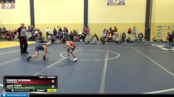 65 lbs Cons. Round 6 - Liam Thom, Pursuit Wrestling Minnesota vs Parker McKenna, Team Nazar