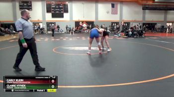 145 lbs Semifinal - Carly Klein, Cedar Rapids Washington vs Claire Hynek, Prairie, Cedar Rapids