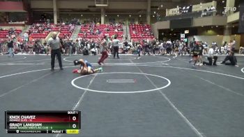 72 lbs Finals (2 Team) - Grady Langham, Honey Badger Wrestling Club vs Knox Chavez, Midwest Elite