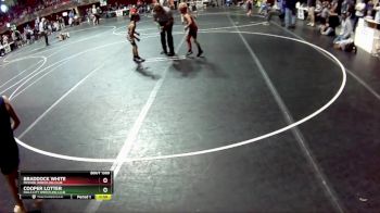 56 lbs Cons. Round 5 - Braddock White, McCook Wrestling Club vs Cooper Lotter, Falls City Wrestling Club