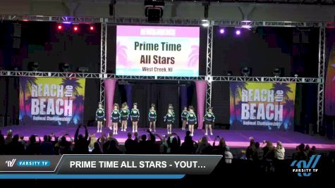 Prime Time All Stars - Youth Cobalt [2022 L1.1 Youth - PREP Day 1] 2022 ACDA Reach the Beach Ocean City Cheer Grand Nationals