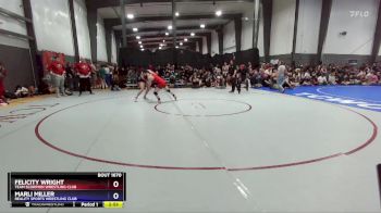 135 lbs Cons. Round 2 - Felicity Wright, Team Scorpion Wrestling Club vs Marli Miller, Reality Sports Wrestling Club