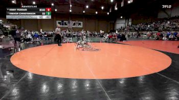 132 lbs 3rd Place Match - Trevor Christenson, Basehor-Linwood vs Vinny Ferrari, Melissa