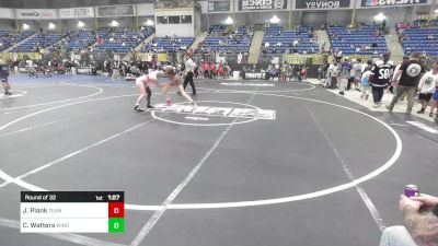 123 lbs Round Of 32 - Jade Plank, Team Of Hard Knox vs Caydence Watters, Windy City WC