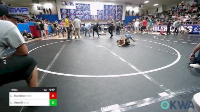 61 lbs Rr Rnd 4 - Lukas Ruzicka, El Reno Wrestling Club vs Logan Hewitt, Blue Devil Wrestling