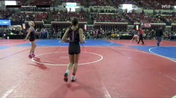 102 lbs 1st Place Match - Victoria Tenney, Heights Wrestling Club vs Wai Fandrich, Darkhorse Wrestling Club