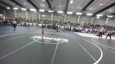 46 lbs Consi Of 8 #2 - Oscar Hernandez, Stout Wrestling Academy vs Korbin Hogan, Elks Wrestling