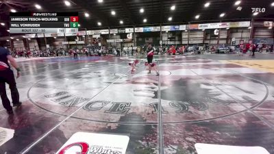 50 lbs Cons. Semi - Aurora Markle, Glasgow Wrestling Club vs Jayde Red Tomahawk, Montana Disciples