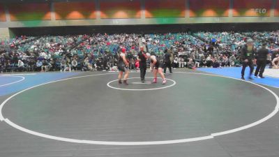 190 lbs Semifinal - Sydnee Nielson, Bear River vs Pauley Leon, Apple Valley