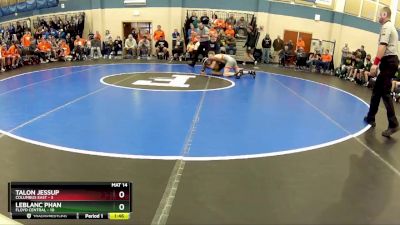 113 lbs Semis & Wb (16 Team) - Leblanc Phan, Floyd Central vs Talon Jessup, Columbus East