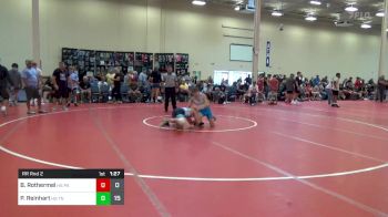 120 lbs Rr Rnd 2 - Brock Rothermel, HS Partner Trained vs Pierce Reinhart, HS TNWC Red