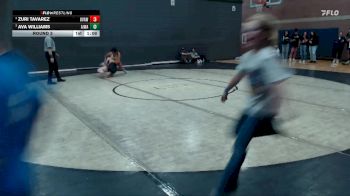130 lbs Round 3 - Ava Williams, All In Wrestling Academy vs Zuri Tavarez, Upper Valley Aces Wresstling