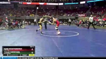 3A-132 lbs 3rd Place Match - Tycho Carmichael, Bettendorf vs Kane Naaktgeboren, Linn-Mar