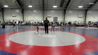 90 lbs Rr Rnd 2 - Jeremiah Vanderbush, Morris Fitness Wrestling Club - (B) vs Aviyahn Mills, Roundtree Wrestling Academy - (A)