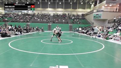 113 lbs Round 1 (16 Team) - Wes Keller, North Forsyth vs Chris Metz, Buford HS