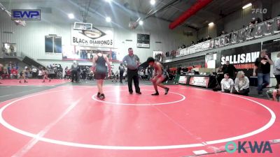 126 lbs Consolation - Talon Ray, Spartan Wrestling Fort Smith vs Zane Eastham, Sallisaw Takedown Club