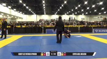 Esper Adel Melhem vs Corey Lee Patrick Hynson 2025 World IBJJF Jiu-Jitsu No-Gi Championship