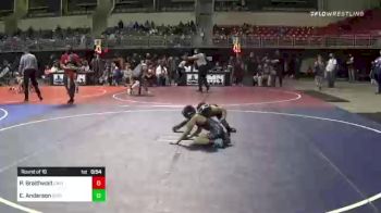 70 lbs Round Of 16 - Pierson Braithwait, Cwo vs Eli Anderson, Bison WC