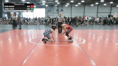 115 lbs Round 2 (10:30am Friday) - Reed Lynch, CTWHALE vs Dom Duran, Mile High